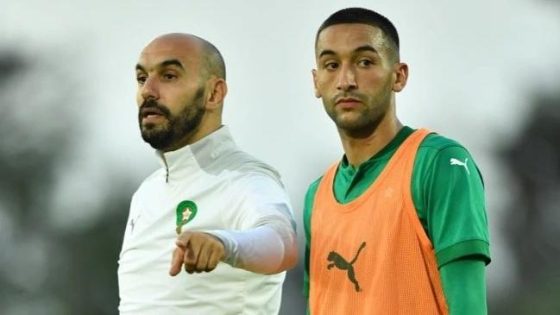 خطوة مفاجئة من وليد الركراكي اتجاه زياش