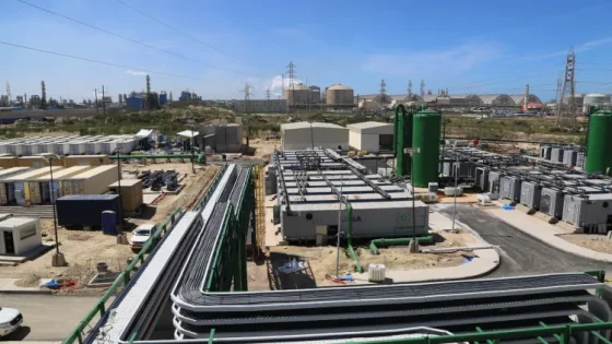 محطة تحلية مياه البحر بالجرف الأصفر.. نحو زيادة الإنتاج لتلبية الاحتياجات المتزايدة لمدينة الجديدة والمناطق المجاورة