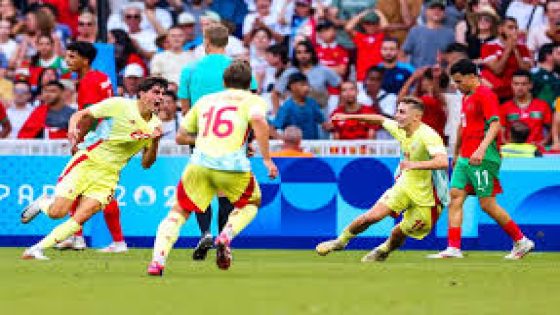 اسبانيا تقصي المنتخب الأولمبي المغربي