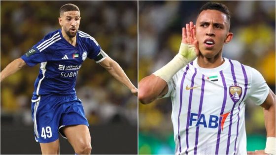 تاعرابت ورحيمي يتنافسان على جائزة أفضل لاعب في الدوري الإماراتي