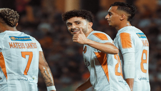 نهضة بركان يبلغ دور المجموعات عقب فوزه على دادجي البينيني (5-0)
