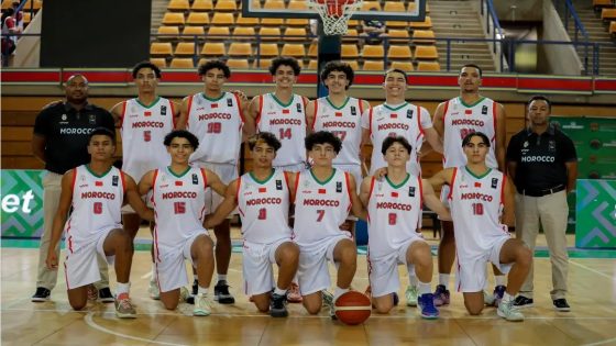 بطولة افريقيا لكرة السلة لأقل من 18سنة… انتصار كبير للمنتخب المغربي على جنوب إفريقيا
