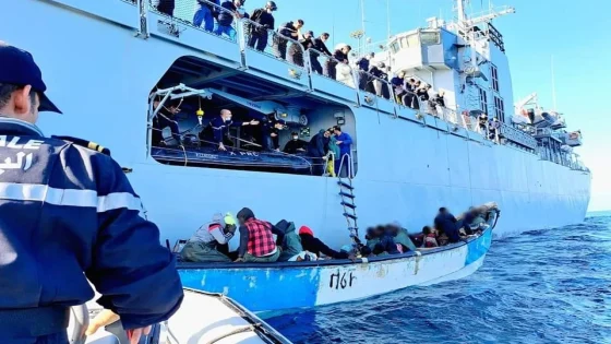 طانطان.. البحرية الملكية تقدم المساعدة لـ54 مرشحا للهجرة غير النظامية من إفريقيا جنوب الصحراء