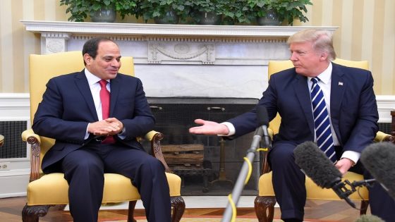 السيسي يرد على ترامب: تهجير الفلسطينيين “ظلم” ومصر لن تشارك فيه