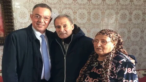 فوزي لقجع يزور أحمد فراس: لمسة وفاء لأسطورة الكرة المغربية