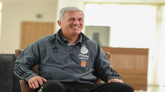 ALGIERS, ALGERIA - MARCH 23: Vladimir Petkovic Algeria National Football Manager during an interview for FIFA on March 23, At the Algerian Football Federation , 2024 in Algiers, Algeria. (Photo by Richard Pelham - FIFA/FIFA via Getty Images)