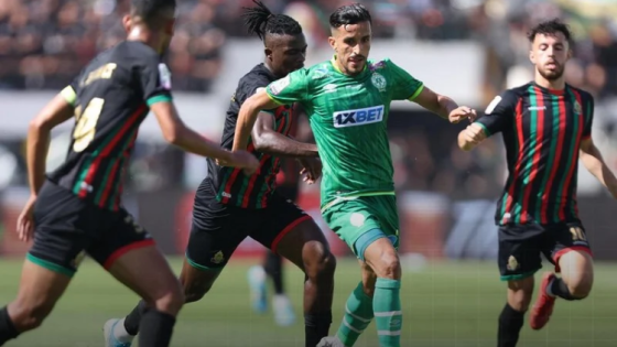 الجيش الملكي والرجاء يضربان موعدًا في “كلاسيكو” مثير بالقنيطرة