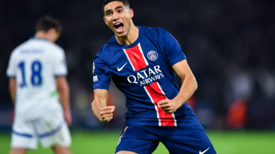 حكيمي برق أوروبا: النجم المغربي ثاني أسرع لاعب في دوري الأبطال