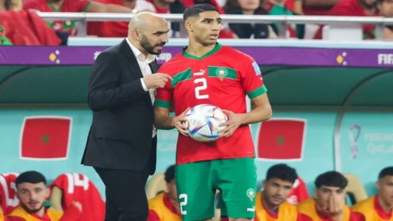 الركراكي: حكيمي لاعب لا يُمس… وسيقود الأسود في “الكان”