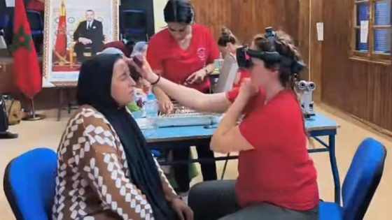 ورزازات: تنظيم قافلة طبية لتصحيح البصر وتوزيع النظارات