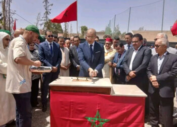 بمناسبة عيد العرش.. آيت باها تضع حجر الأساس لأول مسبح جماعي في المنطقة