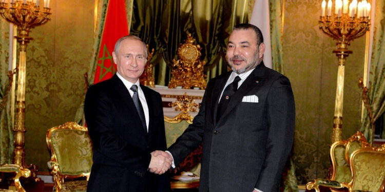 بوتين يهنئ الملك محمد السادس بعيد العرش: