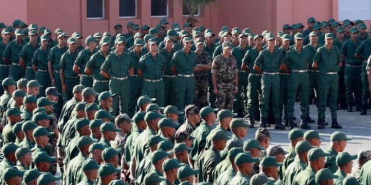 الخدمة العسكرية: التجريدة الأربعون تنطلق تحت إشراف ملكي