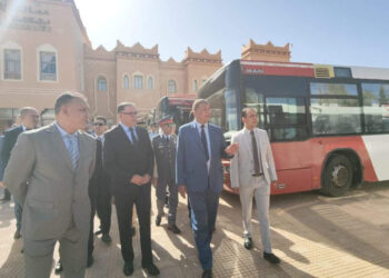 ورزازات تتسلم عشر حافلات جديدة للنقل الحضري