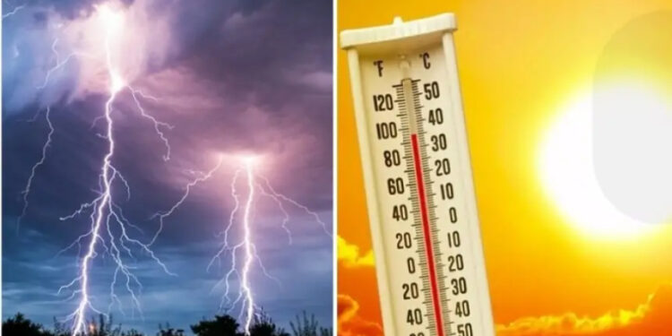 المملكة على صفيح ساخن: موجة حرّ وزخات رعدية تجتاح البلاد