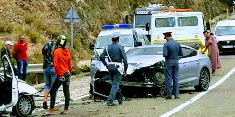 مأساة على الطريق الساحلية.. حادث مروع يودي بحياة شخصين من طنجة