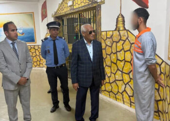 زيارة مفاجئة للتامك إلى سجن الداخلة 2 استعداداً لاحتفالية نصف قرن على المسيرة الخضراء