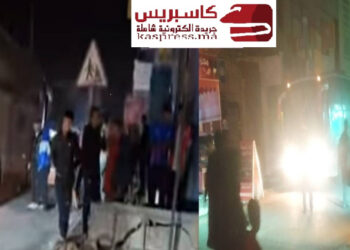 بالداخلة: حافلة تصطدم بعمود كهربائي وتنقذ الأقدار السكان من كارثة محققة