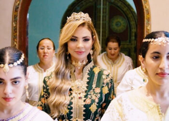 غيثة لحمامصي.. عروس مغربية بين الأصالة والفخامة