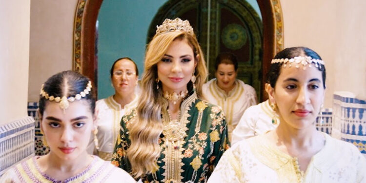 غيثة لحمامصي.. عروس مغربية بين الأصالة والفخامة