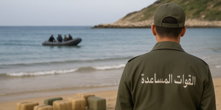 القوات المساعدة تحبط عملية تهريب دولي ضخمة قبالة سواحل الداخلة