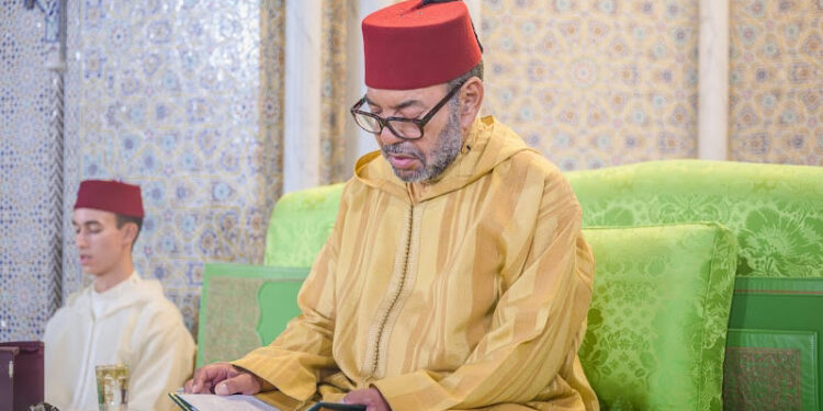 الملك محمد السادس يقود احتفال المولد النبوي بمسجد حسان