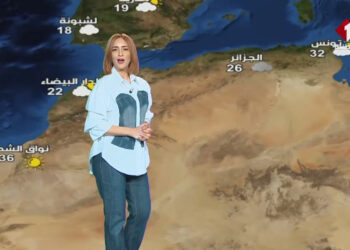 خطأ جغرافي فادح يربك نشرة الطقس في التلفزيون التونسي