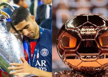 أشرف حكيمي يحقق 484 نقطة ويثبت حضوره في سباق الكرة الذهبية 2025