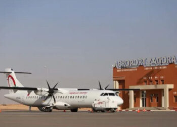 حريق برج المراقبة في مطار زاكورة يربك الحركة الجوية جنوب المغرب