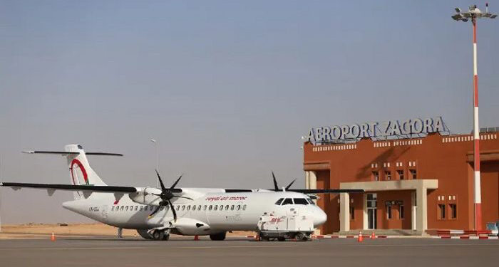 حريق برج المراقبة في مطار زاكورة يربك الحركة الجوية جنوب المغرب