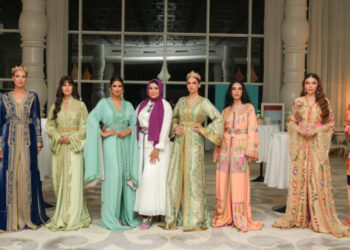 إيمان أشن تتألق بقفطان مغربي يمزج الأصالة بالابتكار