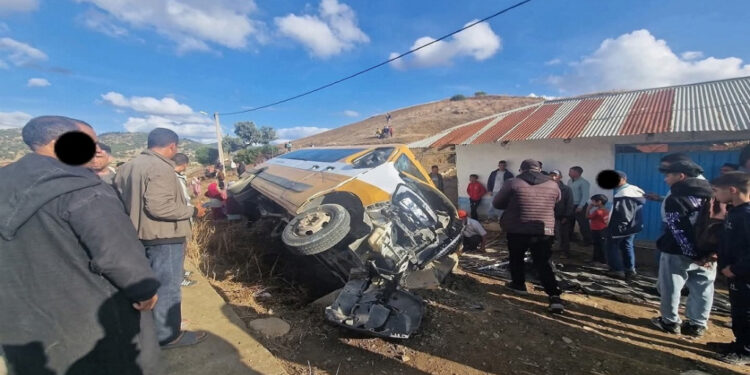 انقلاب حافلة مدرسية بوزان يُصيب أكثر من 40 تلميذاً ويُفجر صدمة جماعية