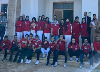 أطفال الإعاقة بالحسيمة يرسمون لوحة وطنية في ذكرى المسيرة الخضراء