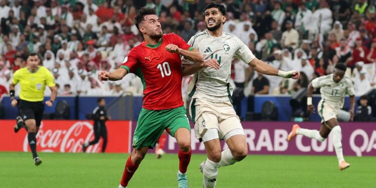 المغرب الرديف يعبر إلى ربع نهائي كأس العرب بعد إسقاط السعودية في لوسيل