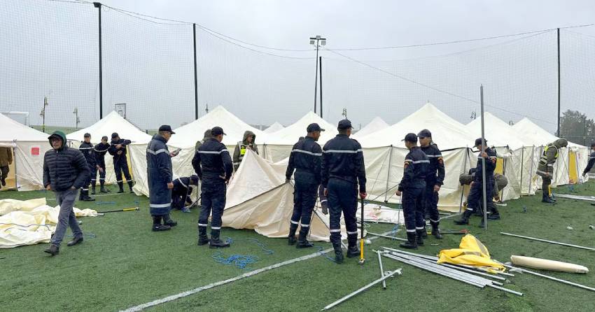 القصر الكبير تغرق والدولة تستنفر: إجلاء الآلاف والجيش في قلب معركة الفيضان