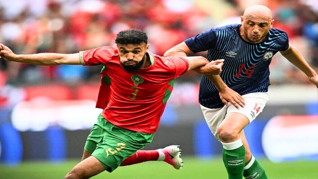 المنتخب الوطني المغربي يكتسح مدغشقر برباعية ويعلن جاهزيته لمونديال 2026 المنتخب الوطني المغربي ضد مدغشقر