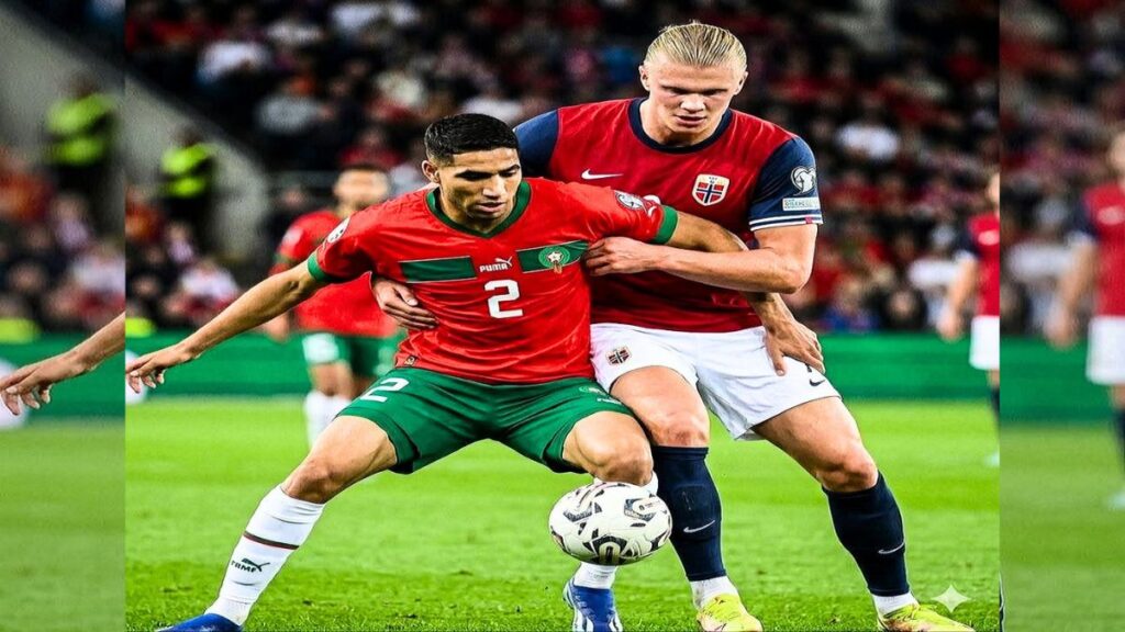 المنتخب المغربي في كأس العالم 2026.. بروفة الحسم قبل انطلاق الحلم العالمي المنتخب المغربي في كأس العالم 2026 خلال استعداداته لمواجهة النرويج الودية قبل انطلاق المونديال