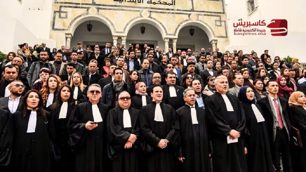 إضراب المحامين بالمغرب بسبب مشروع القانون المنظم لمهنة المحاماة