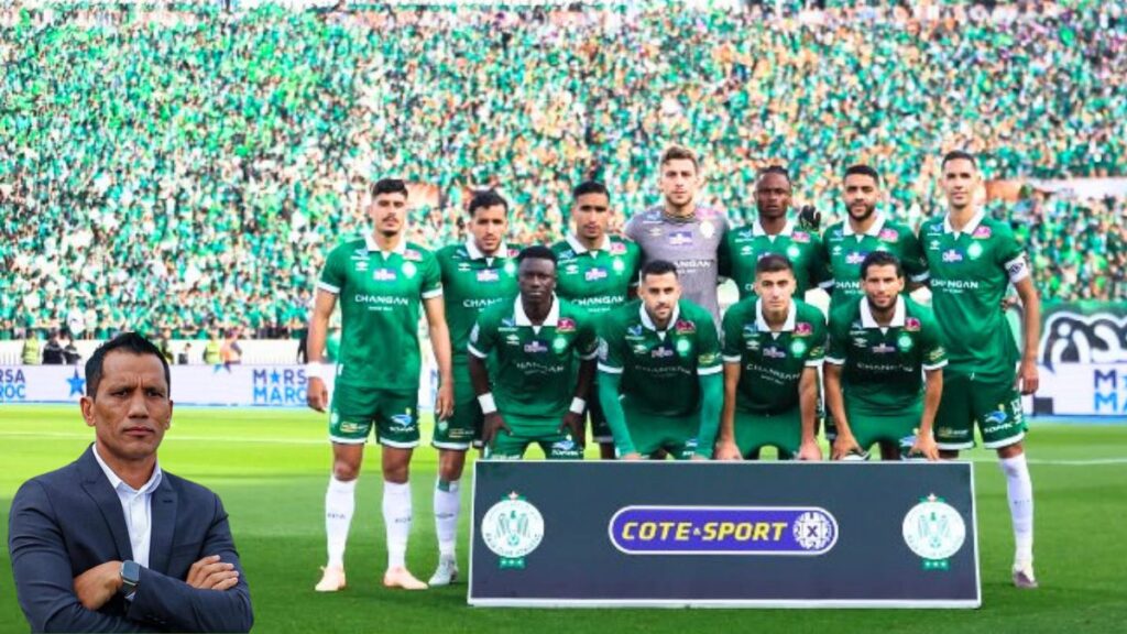 مدرب الرجاء الرياضي ديفيد فادلو خلال الندوة الصحفية بعد الهزيمة أمام الكوكب المراكشي