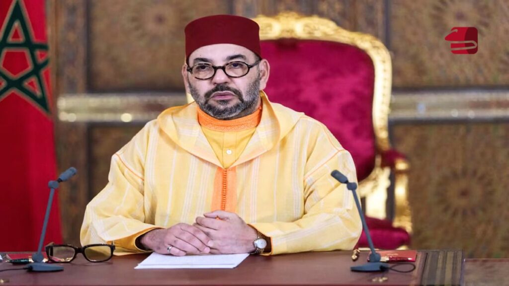 جلالة الملك موجهًا الخطاب السامي بمناسبة عيد العرش